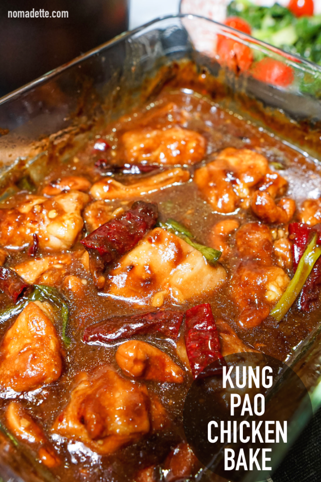 Oven Baked Kung Pao Chicken